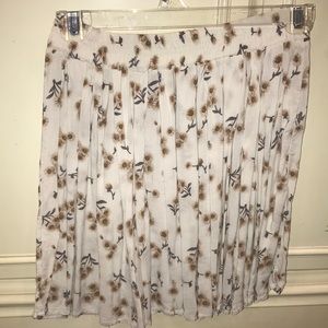 Brandy Melville flower skirt